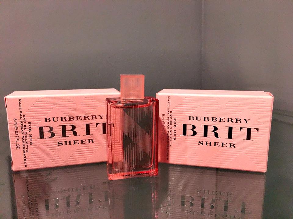 Nước hoa nữ BurBerry Brit Sheer EDT 5ml - Emmy Cosmetics - Sức Khỏe & Sắc  Đẹp